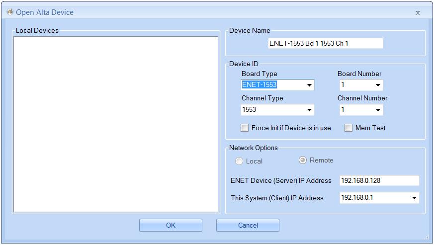 You should now see the IP addresses in the Network Options box.