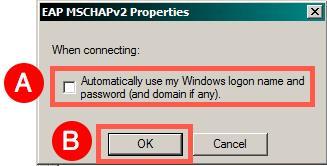 windows logon name and password