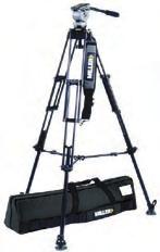 8 in) #850 DS20 Fluid Head (184) 2 Stage 75mm Alloy Tripod (420) Above Ground Spreader (508) ENG/EFP Tripod Rubber Feet (550) Pan Handle with Handle Carrier (680) Tripod Shoulder Strap (554) Softcase