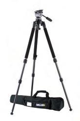 6 in) #1643 DS20 Fluid Head (184) Solo DV 2 Stage Alloy Tripod (1630) Pan Handle with Handle Carrier (680) Solo DV Case (1518) 5.3 kg (11.