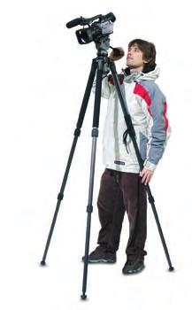 Lean SOLO DV gives you a rock solid operating height up to 161cm (63 in) in a lean 2-Stage telescoping design.