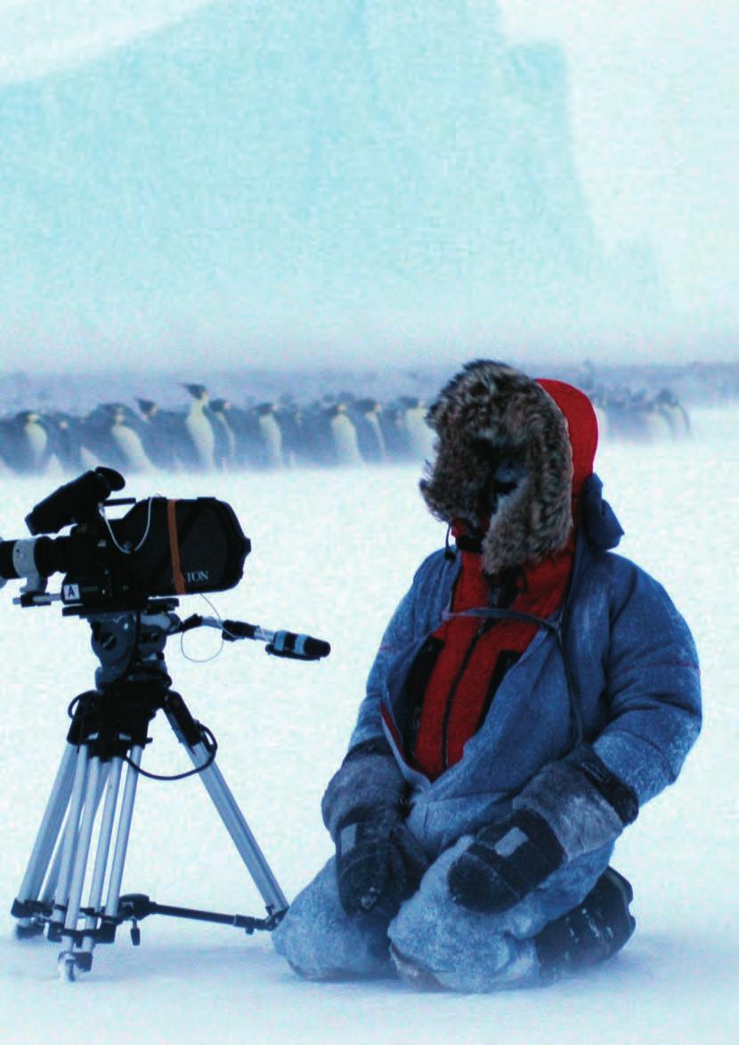 Throughout, the Miller DS60 tripod system proved a steady rock in the sea of howling wind and snow.