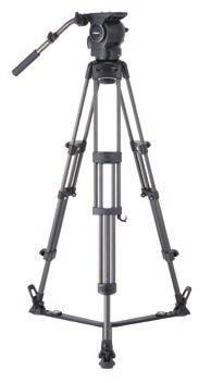 RS PLUS 750 Ideal gear for compact system cameras/ digital cinema cameras in the EFP/OB, studio field Heads & Tripod Systems The camera plate is attachable and detachable with just one touch,