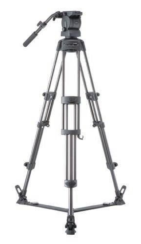 RS 450 The ideal ENG models for the recent light-weight shoulder cameras Heads & Tripod Systems Dual-head specification available for both 75mm ball diameter and flat base