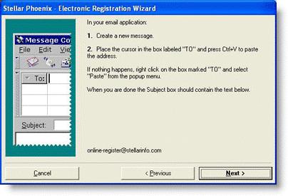 Open the e-mail client such as, Outlook Express, MS outlook, Eudora and create a new message.
