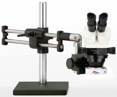 Prolite Pro-Zoom Microscope Systems Excellent Value 1395.00 #TKSZ-F Stereo-Zoom system with exclusive FS1000 ESD illuminator Now available with UV Bulbs for Conformal Coating TKSZ Stereo-Zoom.7-4.