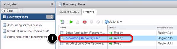 Complete Recovery Plan 1. Select Finish. Completed Accounting Recovery Plan 1.