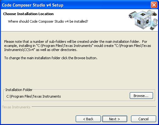3.2 Software The following section describes the Code Composer