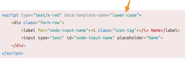 Lastly the node function (LowerCaseNode) is registered with the runtime using the name for the node (lower-case) d. Add node-specific code: module.