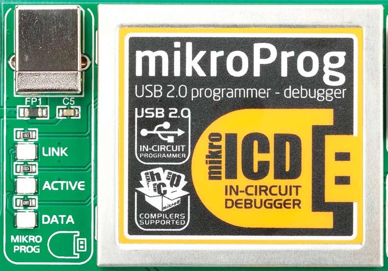 programming On-board programmer What is mikroprog? mikroprog is a fast USB.0 programmer with mikroicd hardware In-Circuit Debugger.