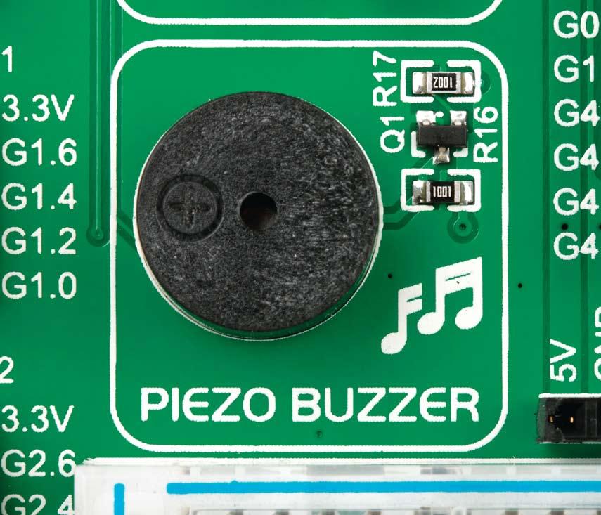 Piezo Buzzer Piezo electricity is the charge which accumulates in certain solid materials in response to mechanical pressure, but also providing the charge to the piezo electric material causes it to