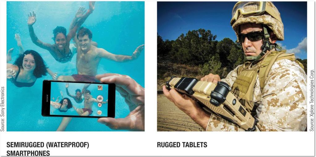 Examples of Ruggedized Devices permitted in a license distributed with a certain