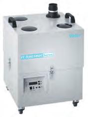 > temperature range 50 C 200 C Portable fume extraction unit, easy to