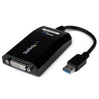 USB 3.0 to DVI / VGA External Video Card Multi Monitor Adapter 2048x1152 StarTech ID: USB32DVIPRO The USB32DVIPRO USB 3.0 to DVI Adapter turns an available USB 3.
