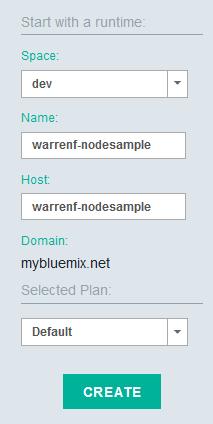 Student Exercises b. Examine the plan pricing details. c. The plan explains the charges for using the cloud environment. In this example, IBM Bluemix provides a no-charge service under a threshold.