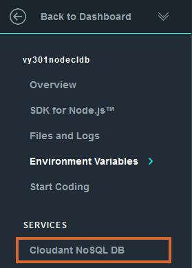 V10.1 Student Exercises EXempty 3. Review Cloudant documentation in Bluemix.