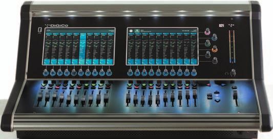 Integral Light Bar USB HTL (rgb) Touch sensitive encoders with integral switches Multi-touch screens 21 Segment Master Meters The Specification HTL (rgb) 100mm Faders Fader bank assign Headphone