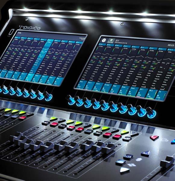 Touch screens are now part of our daily lives, but if you go back to our digital beginnings, DiGiCo incorporated them in designs as long ago as 1997.