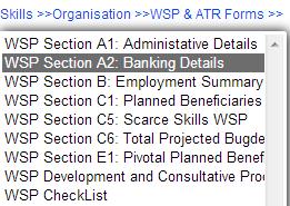 9.2 A2: Banking Details The section below outlines the process for verifying
