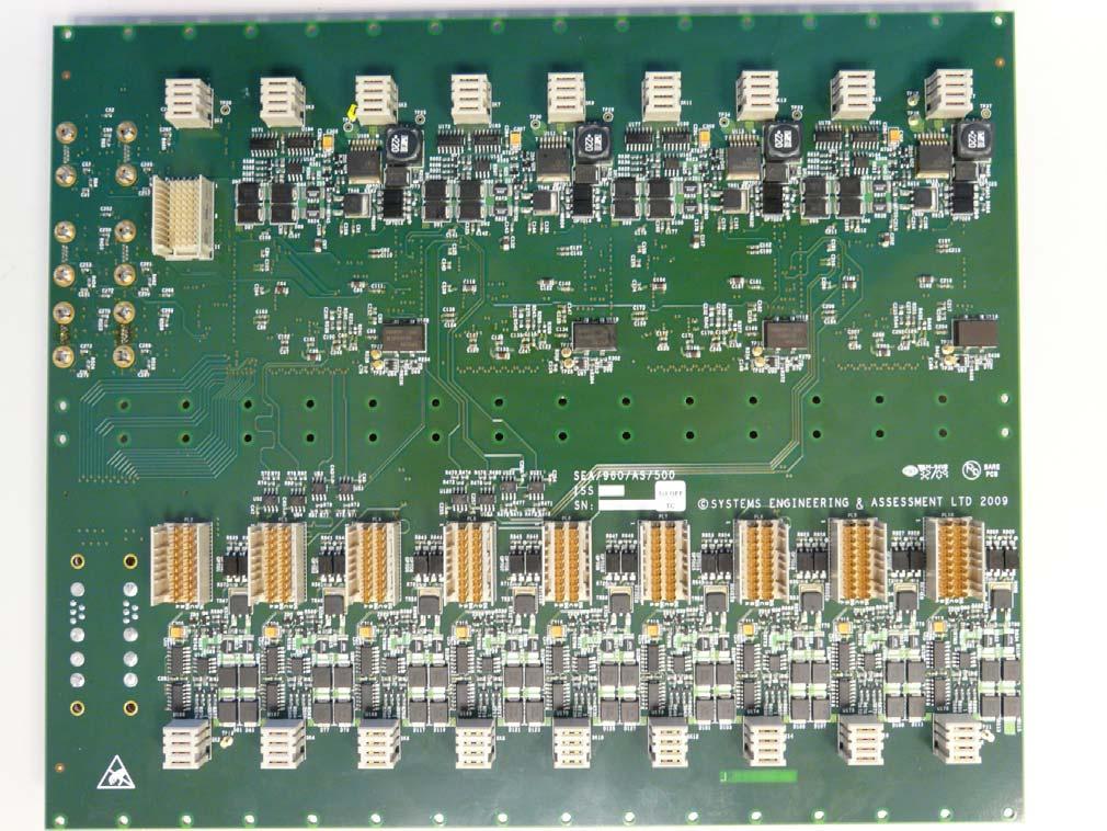 Backplane PCB - front 17 th of