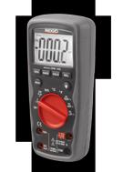 It features 11 different electrical functions ranging from AC/DC Voltage & Current (1000V) to Temperature measurements.