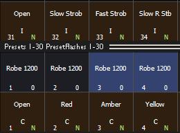 4. Palettes - Page 61 4.3.2 Setting legends for palettes You can enter a legend for each palette which is displayed on the HUD. 1> Press the Palette button above the numeric keypad.