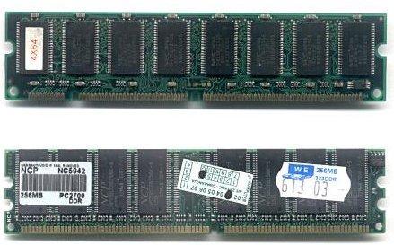 Memories main memory 64 bit data path 168 and 184 pin DIMMs (Dual Inline Memory