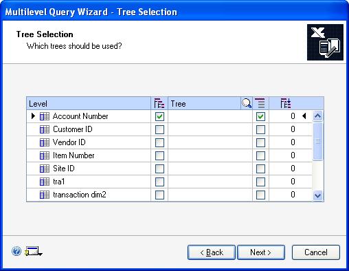 CHAPTER 18 INQUIRIES 7. Choose the GoTo button to select other windows to open in the Multilevel Query wizard. 8.