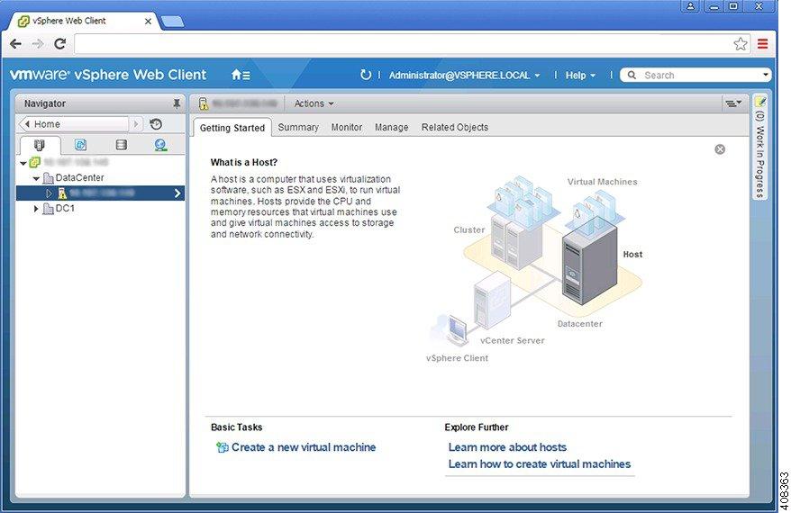 Installing the Cisco AVS Using Cisco VSUM Cisco ACI with Cisco AVS Step 4 From the Actions menu, choose Deploy OVF
