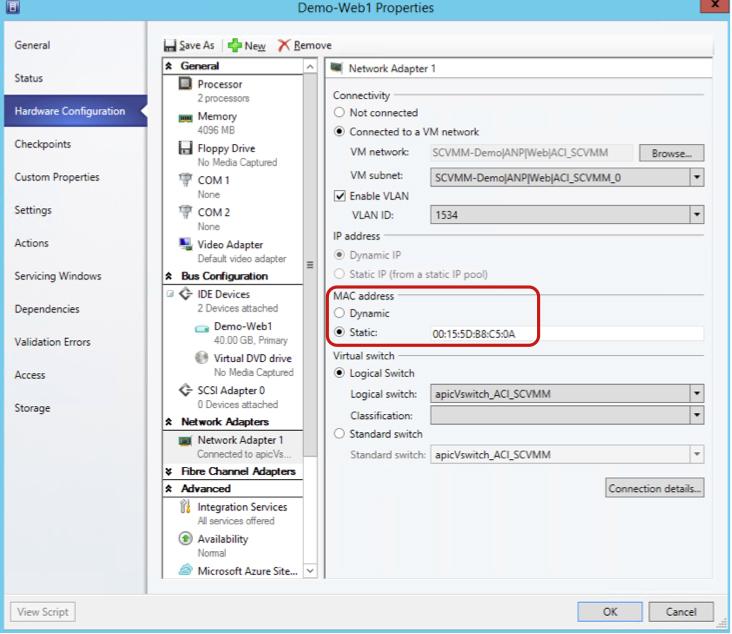 Cisco ACI with Microsoft SCVMM Uninstalling the Cisco ACI with Microsoft SCVMM Components Note The Data plane works fine even though the VM inventory does not show up.