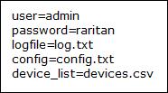 Appendix C: Bulk Configuration or Firmware Upgrade via DHCP/TFTP fwupdate.cfg The configuration file, fwupdate.cfg, is an ASCII text file containing key-value pairs, one per line.