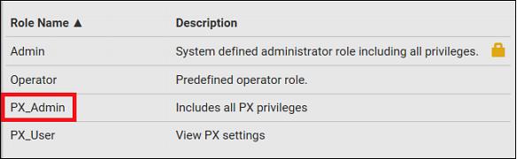 The Administrator Privileges allows users to configure or