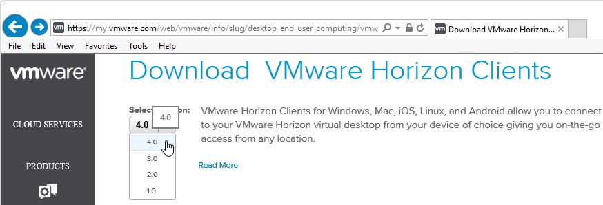 VMware Horizon Client Installation Guide (Windows) (Please note: The steps in this document must be followed exactly as shown in order to ensure a proper installation.