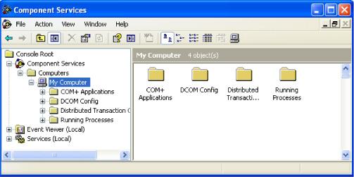 Data exchange via OPC 5.3 Data access with OPC (DA) Configuring default DCOM settings - procedure 1. In Windows, select the command "Start > Run".