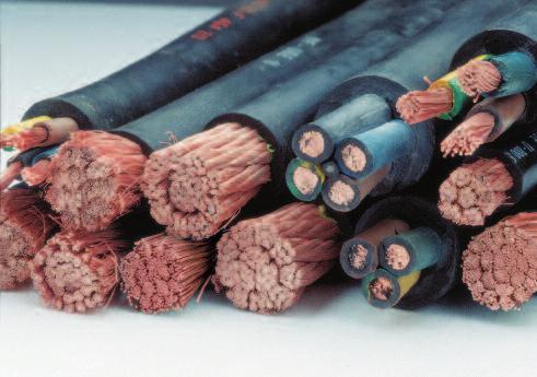 Cables and connectors The different types of cable Primary cables: Three core for single phase or four core for three phase requirement.