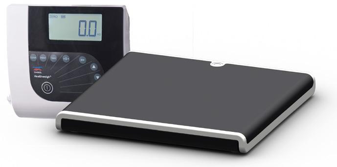 Low Profile Personal Scale H161-7L (Class III); H160-7L (Non-Class III) Shekel introduces the new Healthweigh Low Profile Personal Scale.