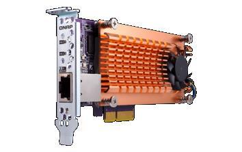 Industry-leading PCIe expansion options QM2