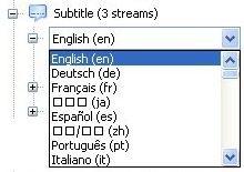 1 34] You can also change how the subtitle stream will be labeled in the audio/subtitle settings menu.
