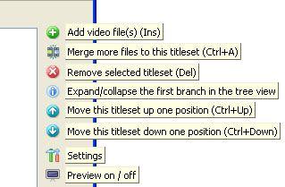 Vertical Toolbar Previous Top Next The vertical toolbar is located on the right side of the Tree View window. This is meant for quick and easy access to most commonly used functions.