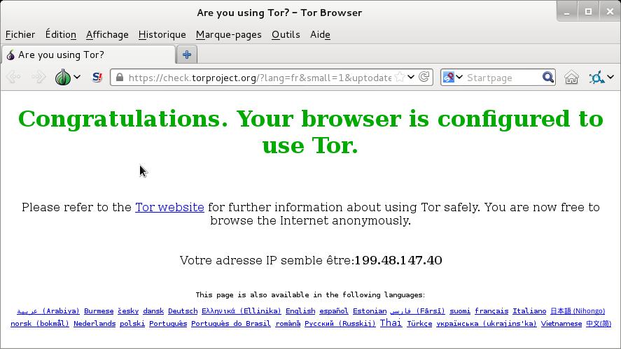 Using Tor: the