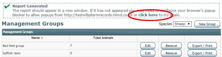 This will remove the animal from the group from the current date, but will not remove the animal from your records or any previous action that has been recorded