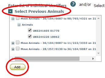 RECORD ANIMAL MOVEMENTS Movements are recorded to trace animals and complete online holding registers / herd registers.