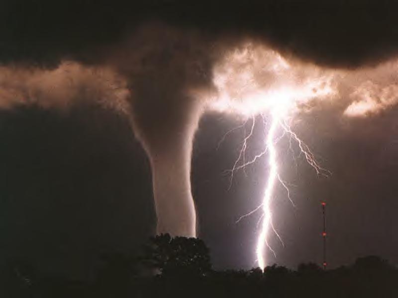 MODELING ANNUAL TORNADO DATA TOTAL ANNUAL YEAR TORNADOES 