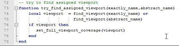 Figure 57. Original code in ViewportHandling.lua Figure 58. PeterP code to copy to ViewportHandling.