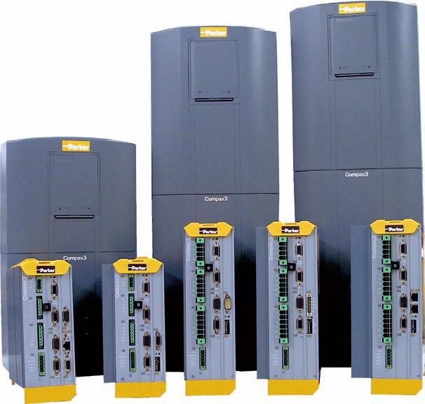Compax3 Family Compax3 intelligent servo drive system Compax3H IEC61131-3 Compax3S Global orientation Control technology Direct mains operation for global voltages Modular design for