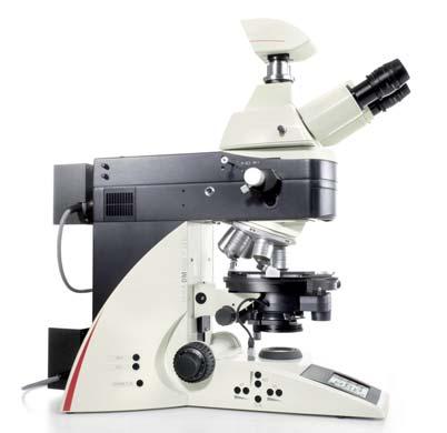 Leica DM4500 P LED The Microscope that Guides You Your advantages at one glance! Coded 6 fold centerable Nosepiece for calibrated images Coded coded centerable and focussable bertand lense module.