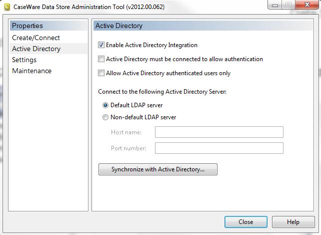 Note - The import can only be done from the default Active Directory server. It is possible to import from several Active Directory servers.