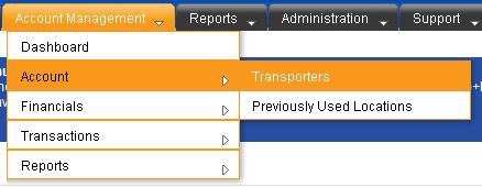 5.2 Maintain transporter details Overview This topic details the procedure for maintaining details of frequently used transporters in Portfolio+Plus.