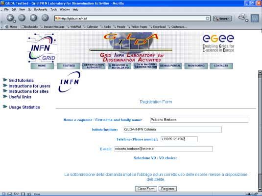 Web data browser