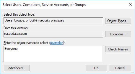 15. Re-export the estimate file(s). 16. Verify the import directory has Full Control permissions. 1) Navigate to the Folder or File and right click it. 2) Click Properties.